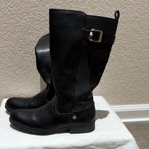 Tommy Hilfiger Black Kids Boots